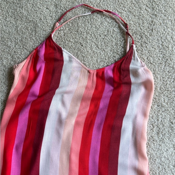 Billabong Wanna Be Around midi beach stripped bohosummer sprint sz size medium - Picture 5 of 16